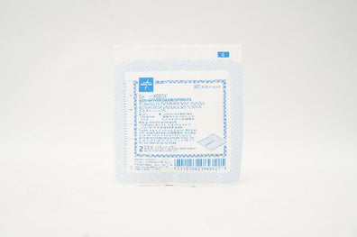 Medline NON256001 Non-Woven Drain Sponges 6-Ply 2inch x 2inch - Pack of 2